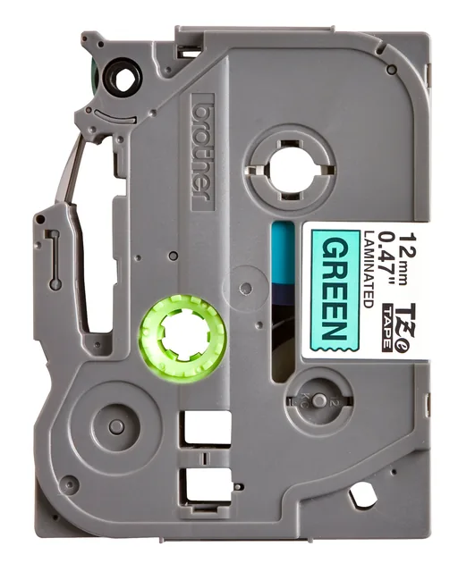 Labeltape Brother Ptouch TZe731 12mm groen
