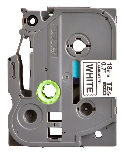 Labeltape Brother Ptouch TZe241 18mm wit