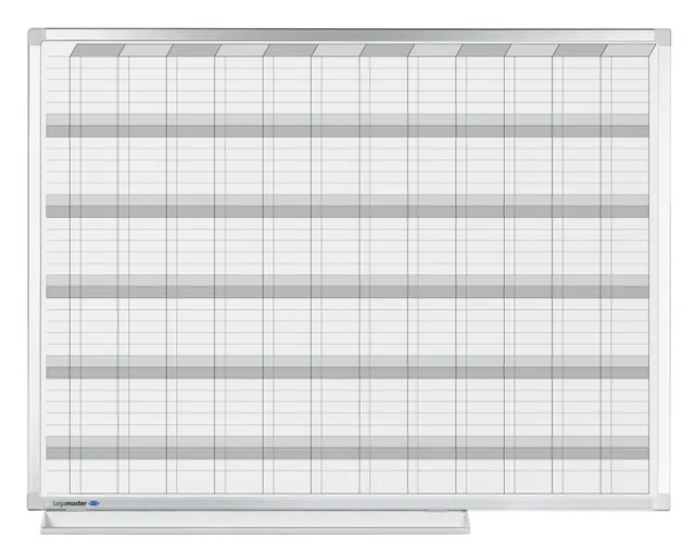 Planbord LM 90x120cm jaarplanner horizontaal