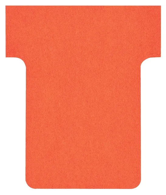 T-kaart planbord Nobo nr 1.5 36mm rood 100 stuks