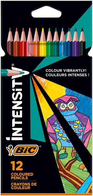 Kleurpotlood Bic Intensity assorti