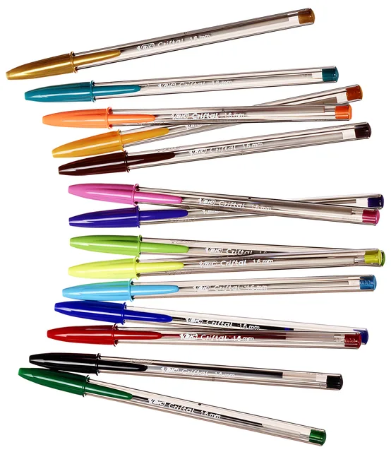 Balpen Bic Cristal multicolour L assorti