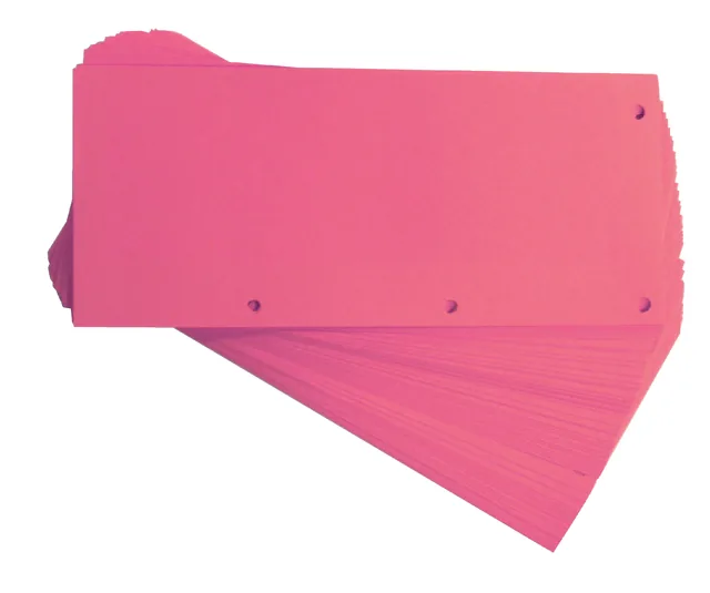 Scheidingsstrook Oxford duo 240x105mm roze 60st