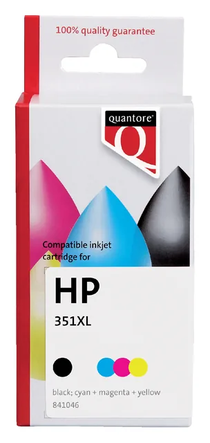 Inktcartridge Quantore Hp 351XL Cb338ee hc kleur