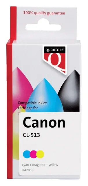 Inktcartridge Quantore Canon Cl-513 kleur