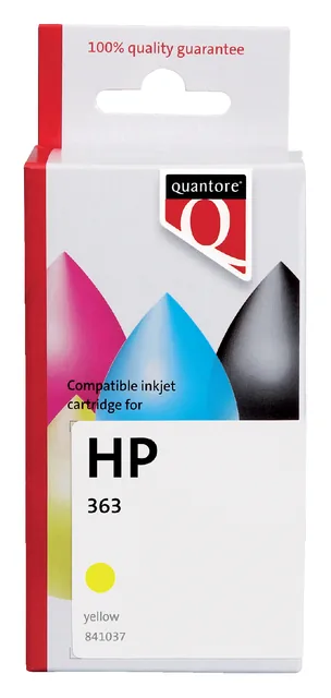 Inktcartridge Quantore Hp 363 C8773ee geel