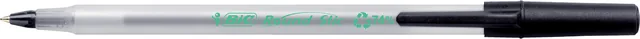 Balpen Bic Ecolutions round stic M zwart