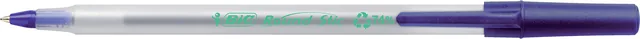 Balpen Bic Ecolutions round stic M blauw
