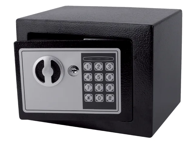 Kluis Pavo mini 230x170x170mm elektronisch zwart