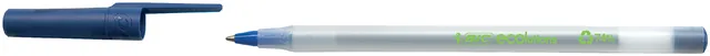 Balpen Bic Ecolutions round stic M blauw