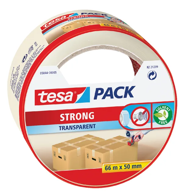 Verpakkingstape tesapack Strong 66mx50mm tr
