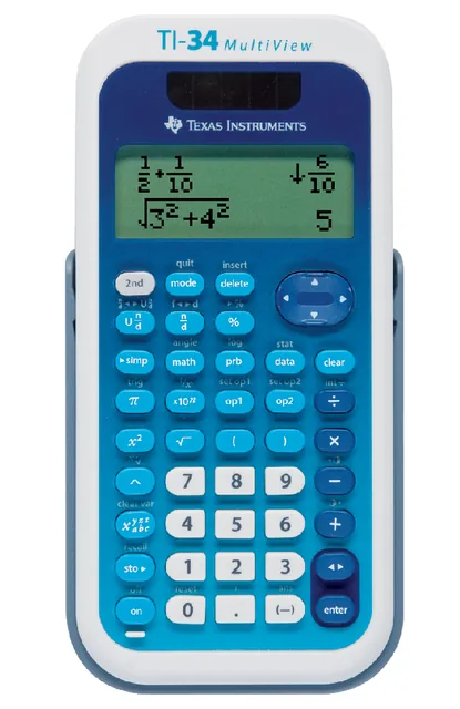 Rekenmachine Texas TI-34 multiview