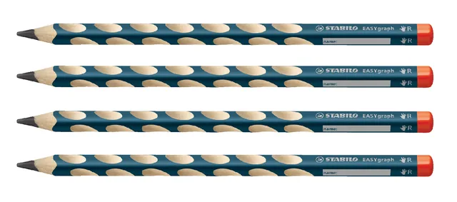 Potlood STABILO Easygraph 322 HB rechts