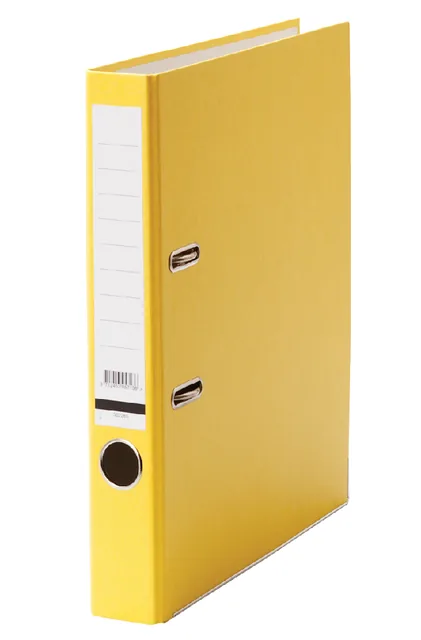 Ordner Qbasic A4 50mm geel
