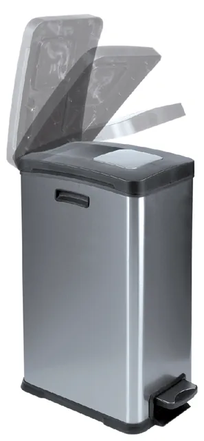 Pedaalemmer EKO Rejoice 30 liter mat rvs