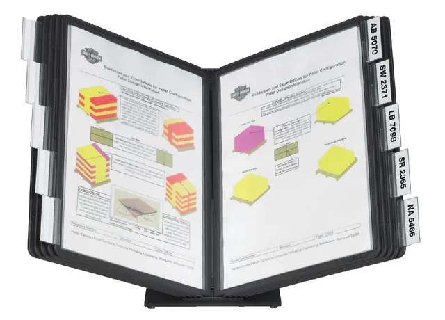 Bureaustandaard Durable vario a4 10tas zwart