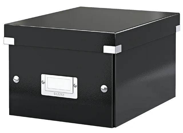 Opbergbox Leitz WOW Click Store 200x148x250mm zw