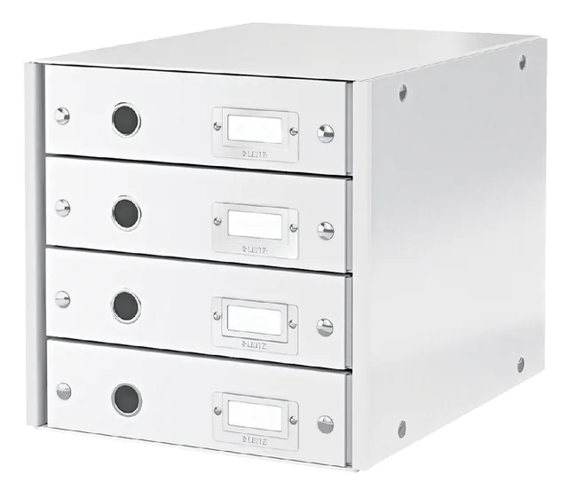 Ladenkast Leitz WOW Click Store 4 laden wit