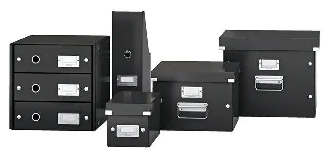 Ladenkast Leitz Click Store WOW 3 laden zwart