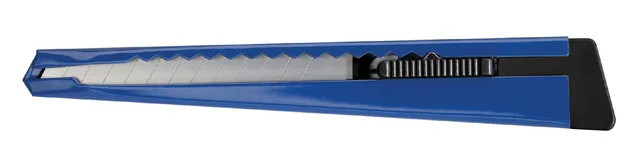 Snijmes Westcott Office 9mm schuif metaal blauw