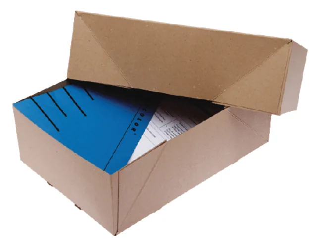 Paraatdoos CleverPack A4 tbv 1000 vel bruin