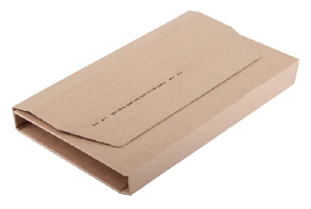 Wikkelverpakking CleverPack A4 zk 10st bruin