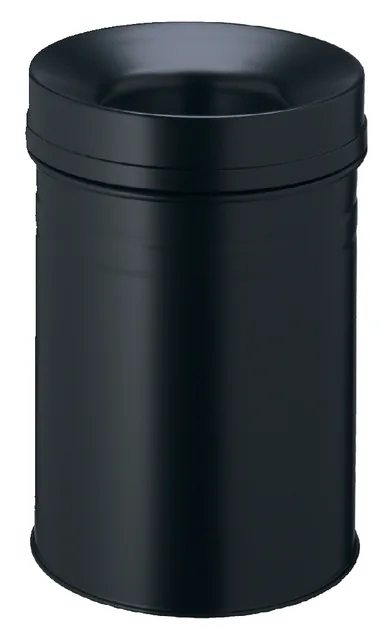 Papierbak vlamdover Durable 3325 01 15 liter zwart