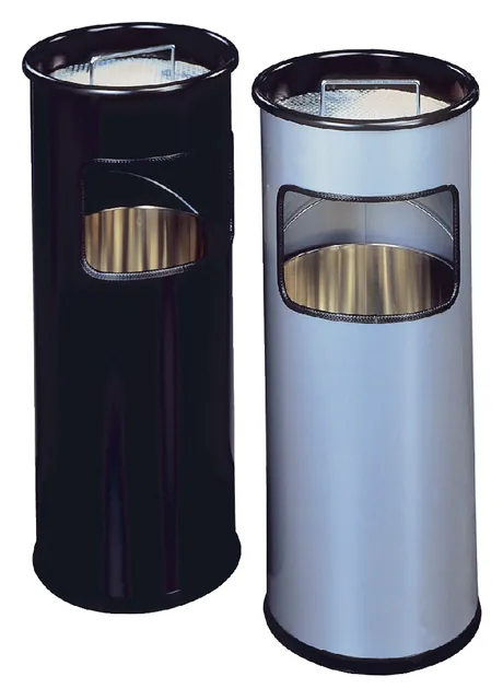 As papierbak Durable 3330 01 rond zwart