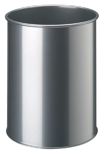 Papierbak Durable 3301 23 15 liter rond zilver