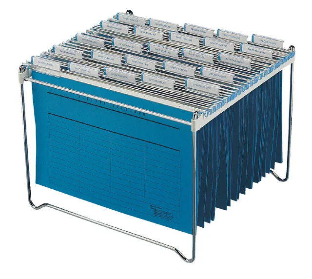Hangmappenrek Durable 30 40 mappen chroom