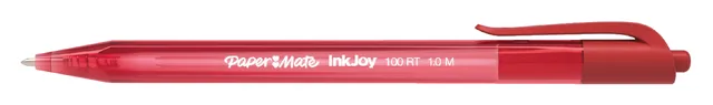 Balpen Papermate Inkjoy 100 RT M rood