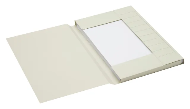 Dossiermap Secolor folio 3kl recy karton 250gr gs