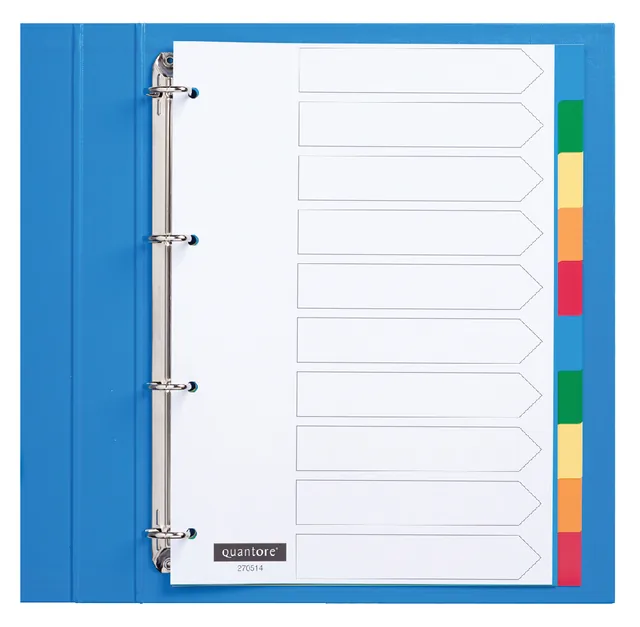 Tabblad Quantore 4r pp 10-delig assorti
