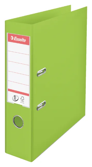 Ordner Esselte No.1 VIVIDA 75mm recy PP folie gn