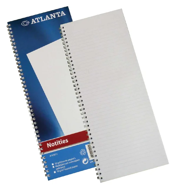 Notitieboek Djois enkelv 330x135mm 100pg bl