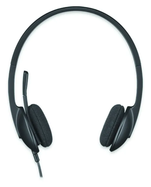 Headset Logitech H340 On Ear USB zwart
