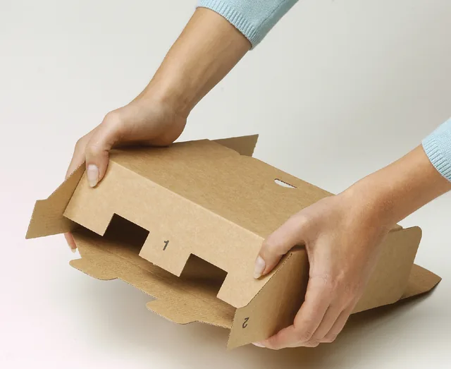 Archiefdoos Loeff quick box 3000 A4 335x240x80
