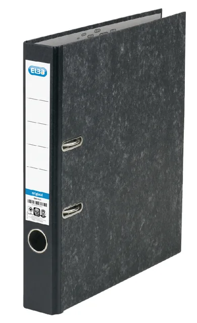 Ordner Elba Smart A4 50mm gewolkt zwart
