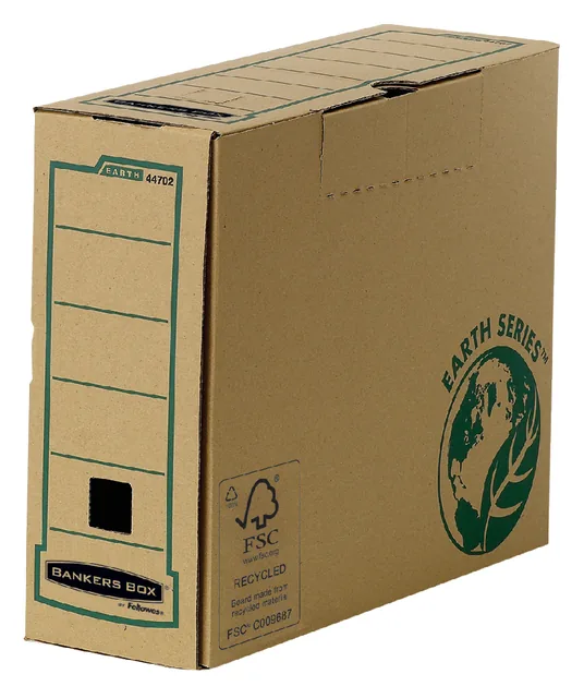 Archiefdoos Bankers Box Earth A4  transfer 100mm