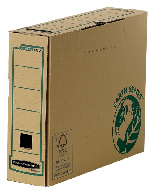 Archiefdoos Bankers Box Earth A4 transfer 80mm br