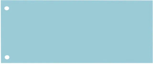 Scheidingsstrook Oxford 240x105mm 190gr blauw