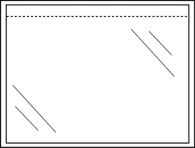 Paklijstenvelop Quantore 165x122mm onbedrukt