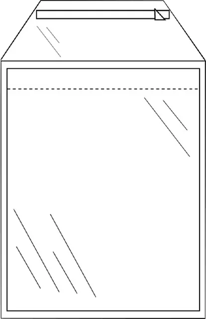 Envelop CleverPack akte A4 220x300 zk klep 50st tr