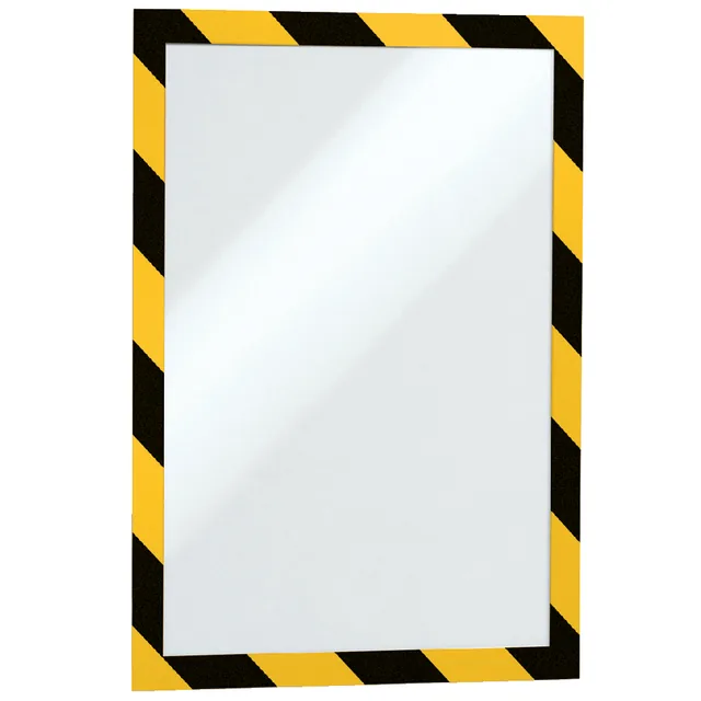 Duraframe Durable security A4 magneet gl zw 5st