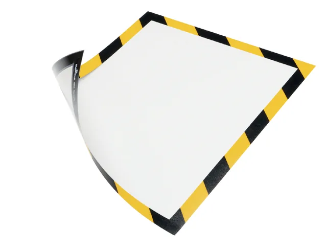 Duraframe Durable security A4 magneet gl zw 5st