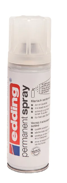 Verfspuitbus edding 5200 permanent glossy blank