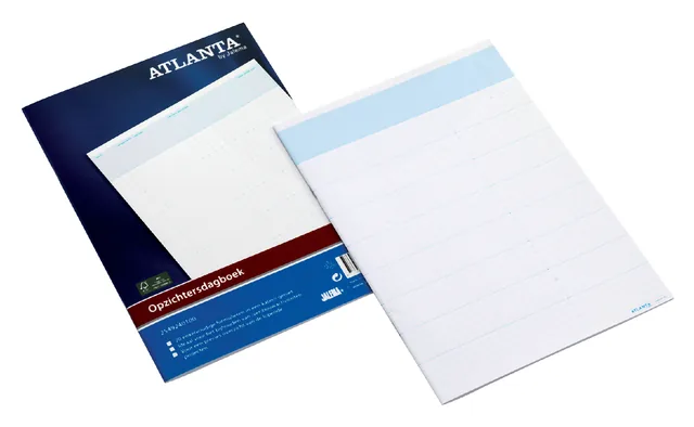 Opzichtersdagboek Djois Atl 294x207mm 20vel wt