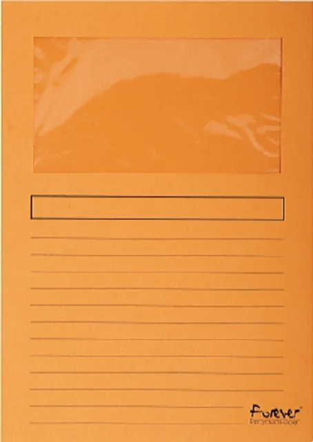 Venstermap Exacompta Forever L-mod 120gr oranje
