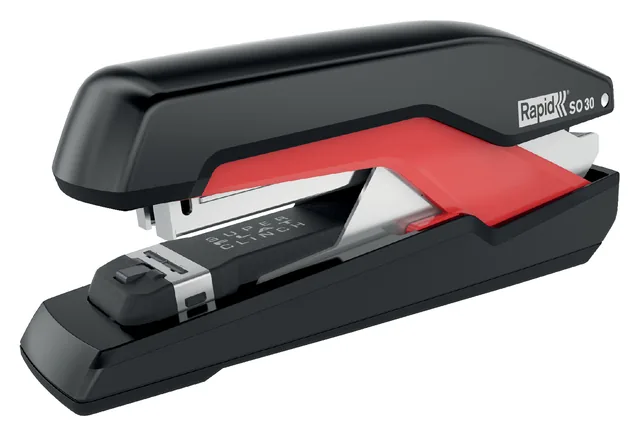 Nietmachine Rapid SO30 fullstrip 30SH zwart/rood