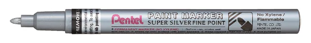 Paintmarker Pentel MSP10 rond 1.5mm zilver